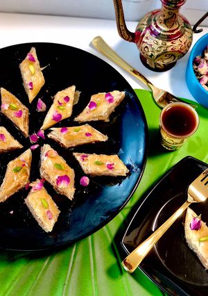 A picture of Filo Pastry Baklava.