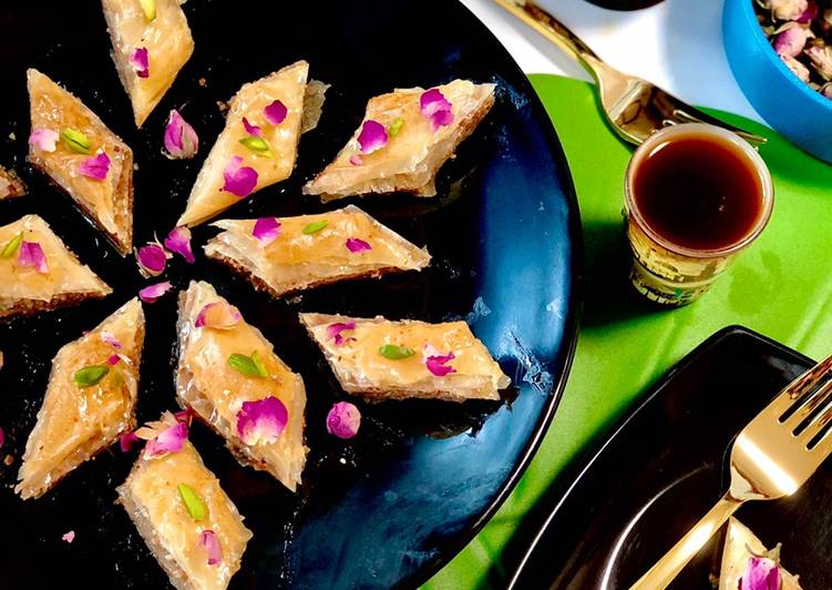 Recipe of Speedy Filo Pastry Baklava