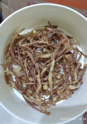 Foto resep Enoki oregano crispy