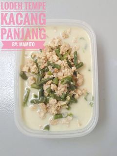 Foto resep Lodeh Tempe Kacang Panjang