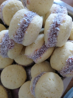 Una foto de Alfajores de maicena