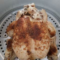 A picture of My Pressure Cooked Sweet BBQ Chicken 😁.