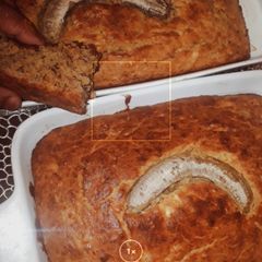 A picture of Banana bread.