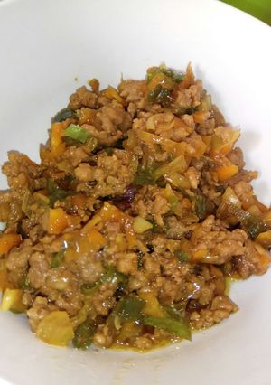 Foto resep Tumis daging untuk isian roti, schotel, martabak dll