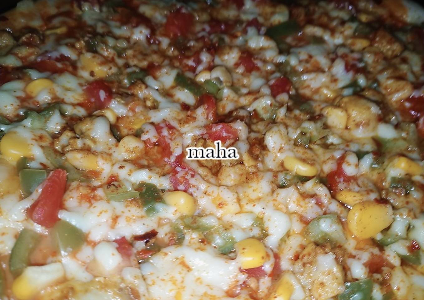 Three Spice - pan pizza