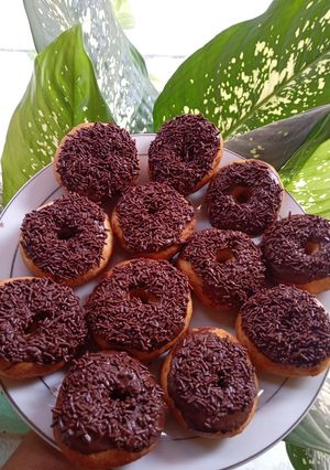 Foto resep Donat Coklat Empuk