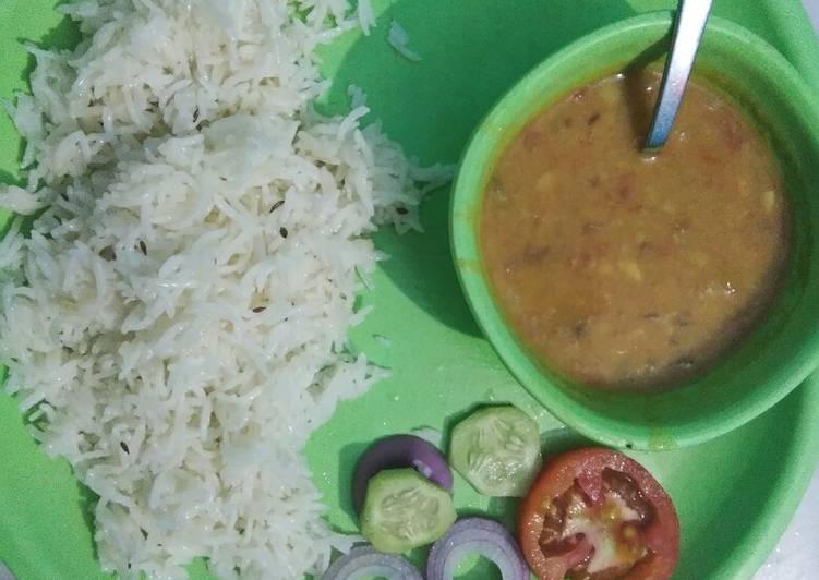 Simple Way to Cook Tasty Dal chawal