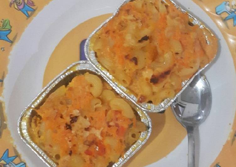 Resep Macaroni soufell ikan fatin mpasi for 11m baby yang Sempurna