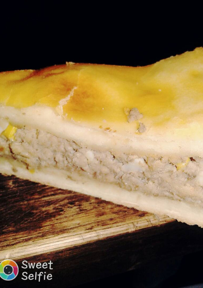 Una foto de Tarta de atún con masa casera