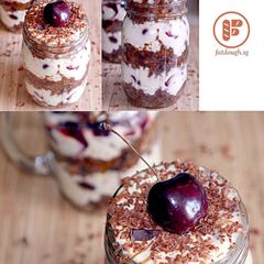 A picture of Black Forest In a Jar.