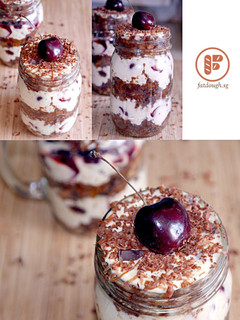 A picture of Black Forest In a Jar.
