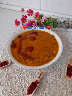 عکسی از دستور 🥣سوپ بلغور گندم و عدس