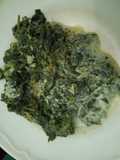Creamed sagaa