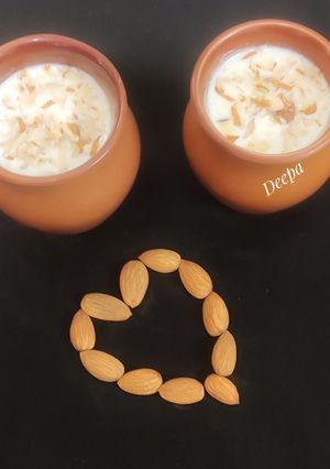 A picture of Dry Fruit Sweet Lassi.