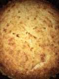 Tarta de coco manjar base galletas