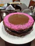 Torta de banana y chocolate