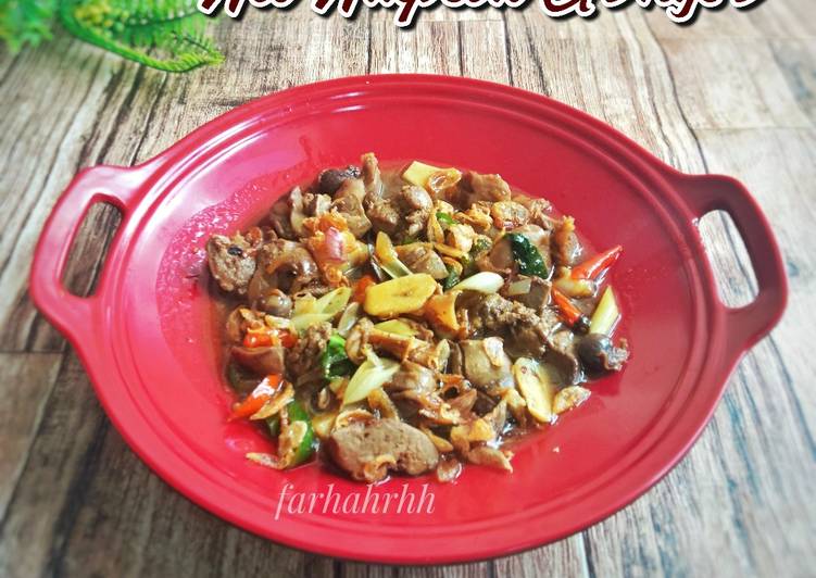 Cara memasak Ati Ampela Gongso yang nikmat