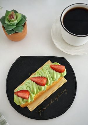 Foto resep Matchamisu Sandwich