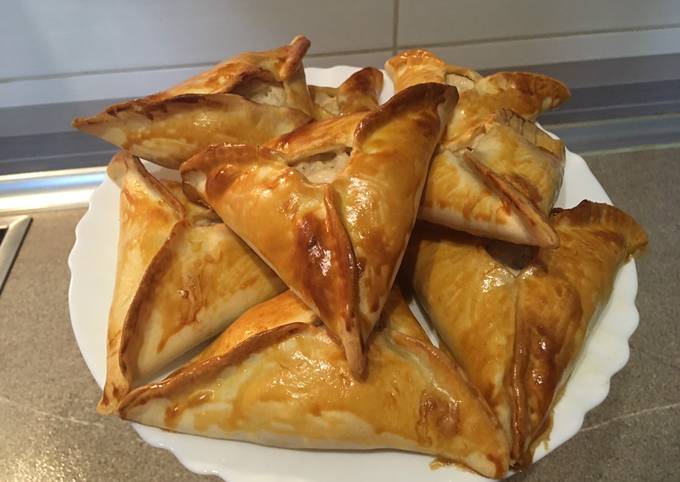Курники С Курицей Треугольники Фото