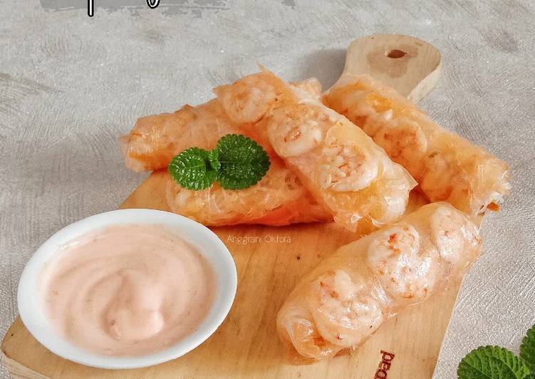 Resep: Spring Roll ekonomis untuk jualan