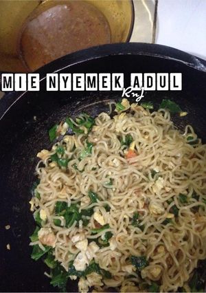 Foto resep Mie Nyemek Adul