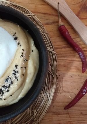 Una foto de Puré de Garbanzos