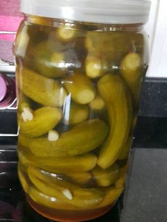صورة لوصفة مخلل خيار 😍
