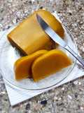 🍠 Dulce de batata casero a la vainilla 🍠 con gelatina sin sabor