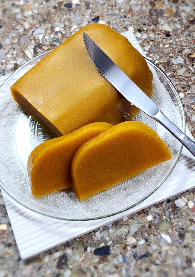 Una foto de 🍠 Dulce de batata casero a la vainilla 🍠 con gelatina sin sabor