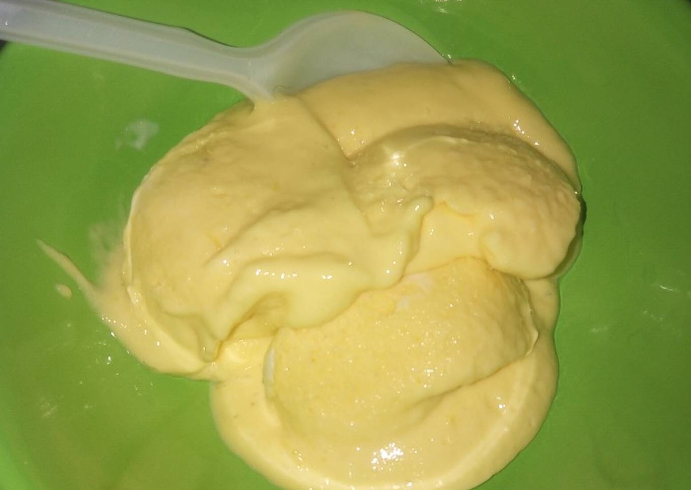 Mango ice cream 😋