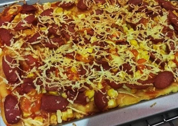 Resep Pizza 🍕 murah yang sempurna
