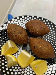 صورة لوصفة كبة البرغل بلحمه 🤤