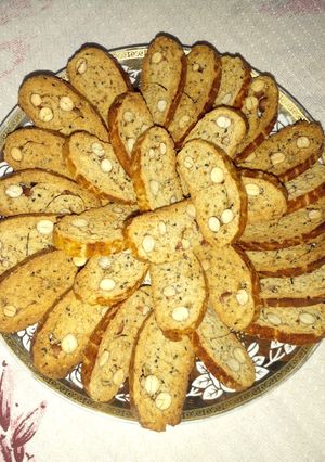 صورة لوصفة الفقاس باللوز والجنجلان 😋
