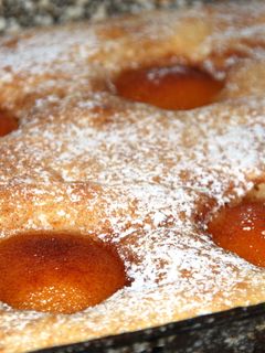 Barackos-túrós lepény recept fotója