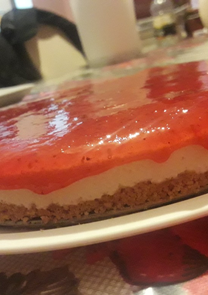 Una foto de Cheesecake sin horno
