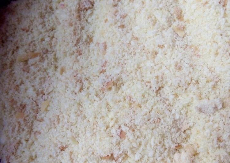 Bagaimana Membuat Panir (tepung roti) homemade Anti Gagal