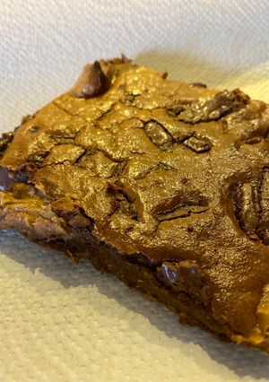 Φωτογραφία της συνταγής Fudgy Brownies πρωτεΐνης