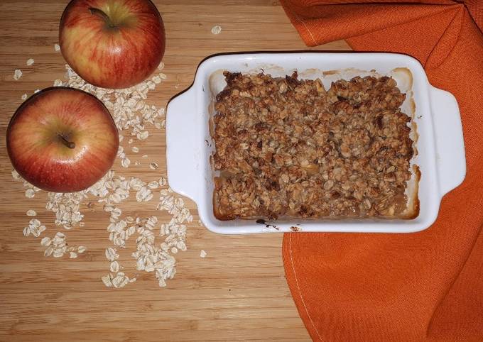 Crumble Cu Mere și Fulgi De Ovăz, Rețetă De Bebe Gurmand - Rețete Cookpad