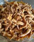 Nấm mối xào chay