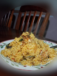 A picture of Native jollof rice.