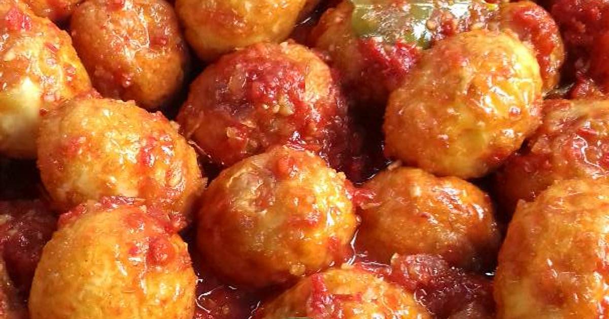 Resep Telur Balado Merah Oleh Dede Komala Cookpad