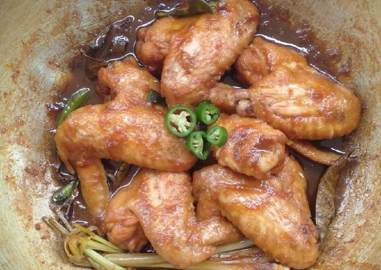 Cara membuat Sayap Ayam Kecap Pedas Manis , Lezat