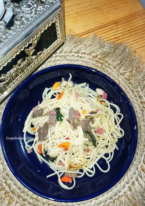 Foto resep Spaghetti Aglio olio