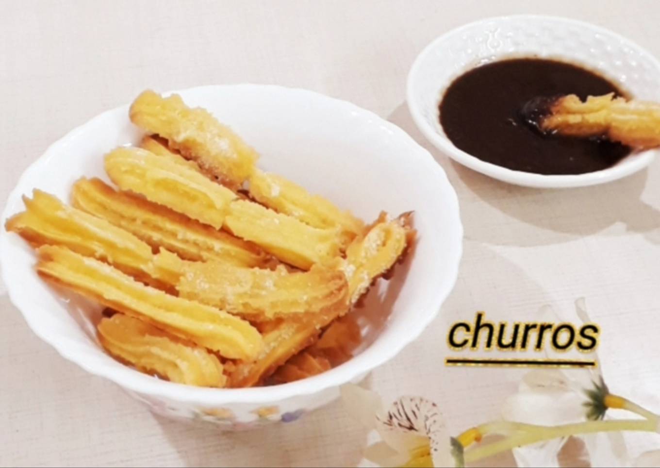 Resep Churros panggang Resep Churros panggang