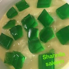A picture of Malai custard.