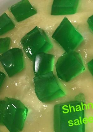 A picture of Malai custard.
