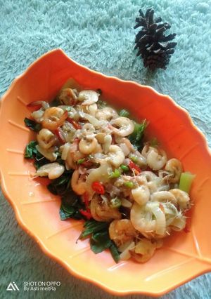 Foto resep Pakcoy siram tumis udang