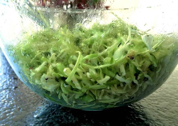 How to Prepare Homemade Crunchy salad