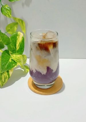 Foto resep Ube Coffee Latte