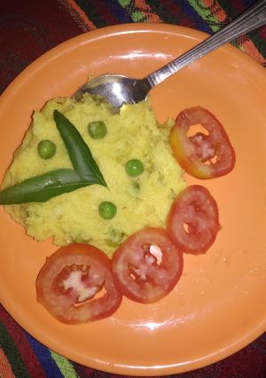 A picture of Upma ftafat.